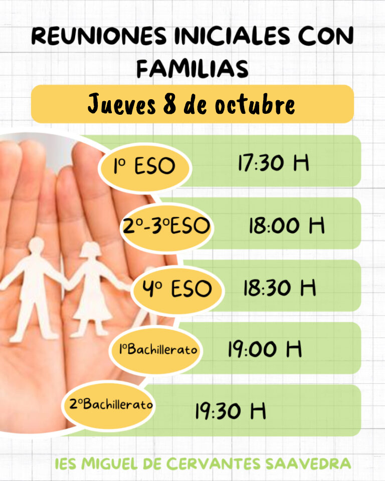 Reuniones iniciales con familias