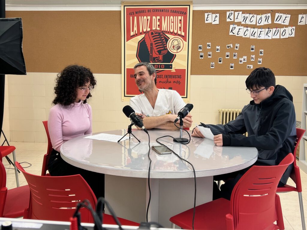 La salud bucodental llega al Cervantes