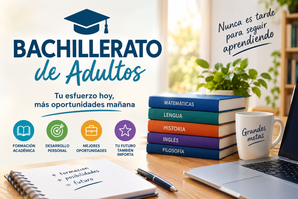 Bachillerato de Adultos Curso 26-27